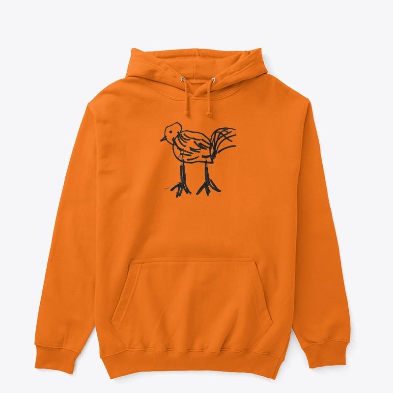 Realistic Chicken ART on a shirt