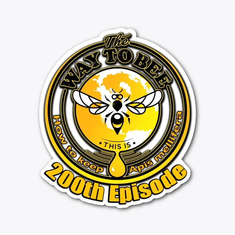 The Way To Bee 200th Episode Sticker