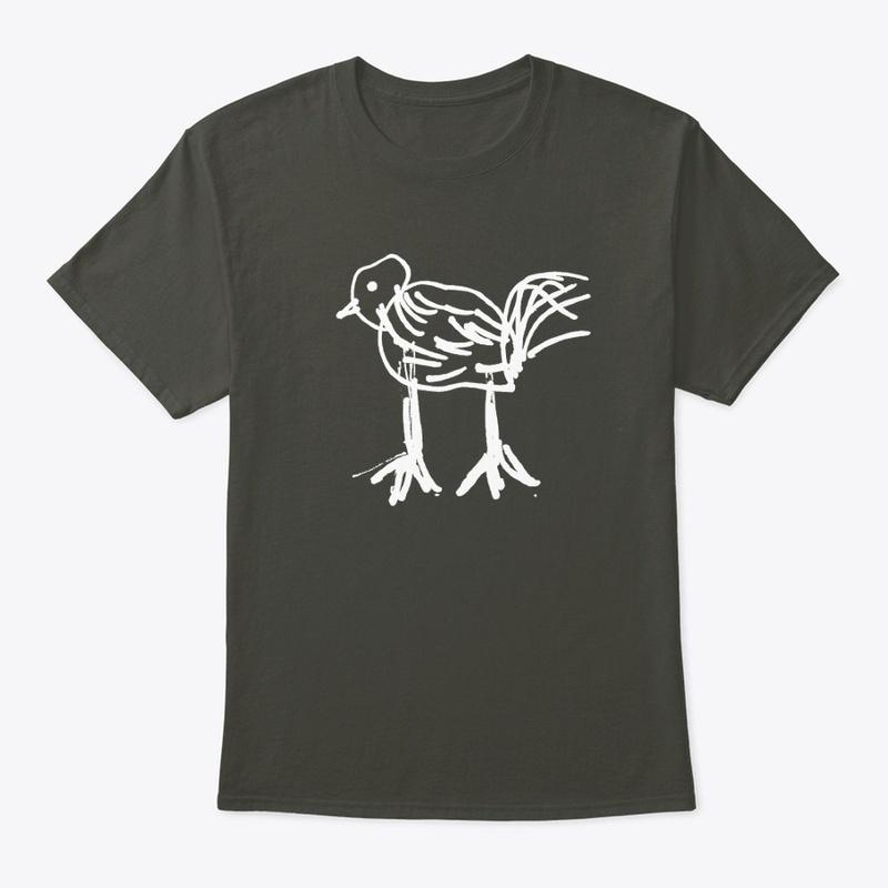 Realistic Chicken on a Shirt