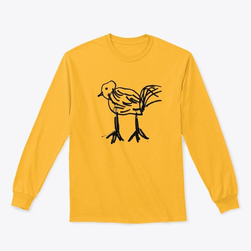 Realistic Chicken ART on a shirt