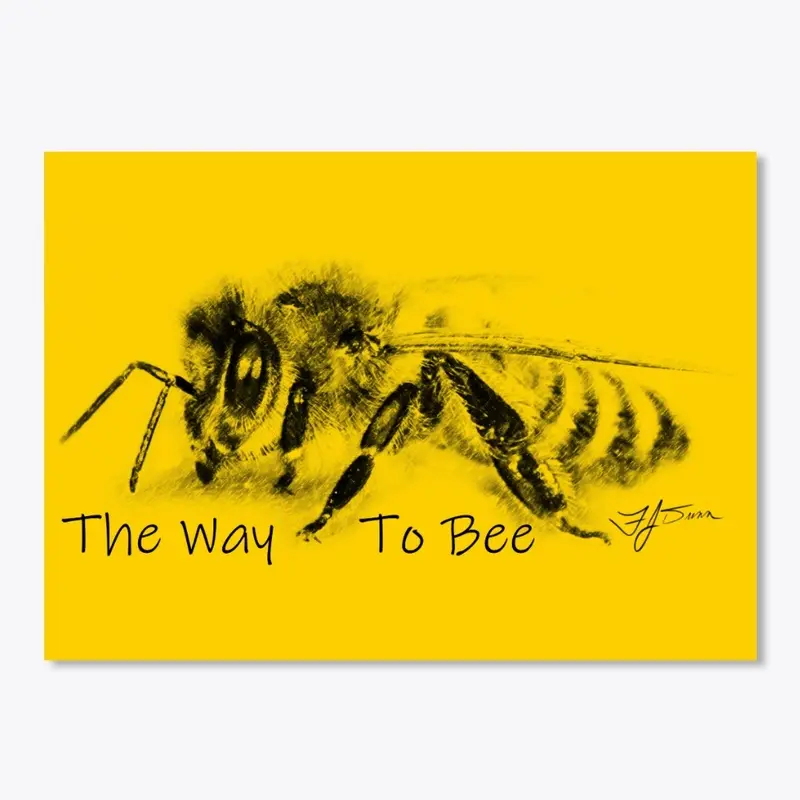 The Way To BEE sticker