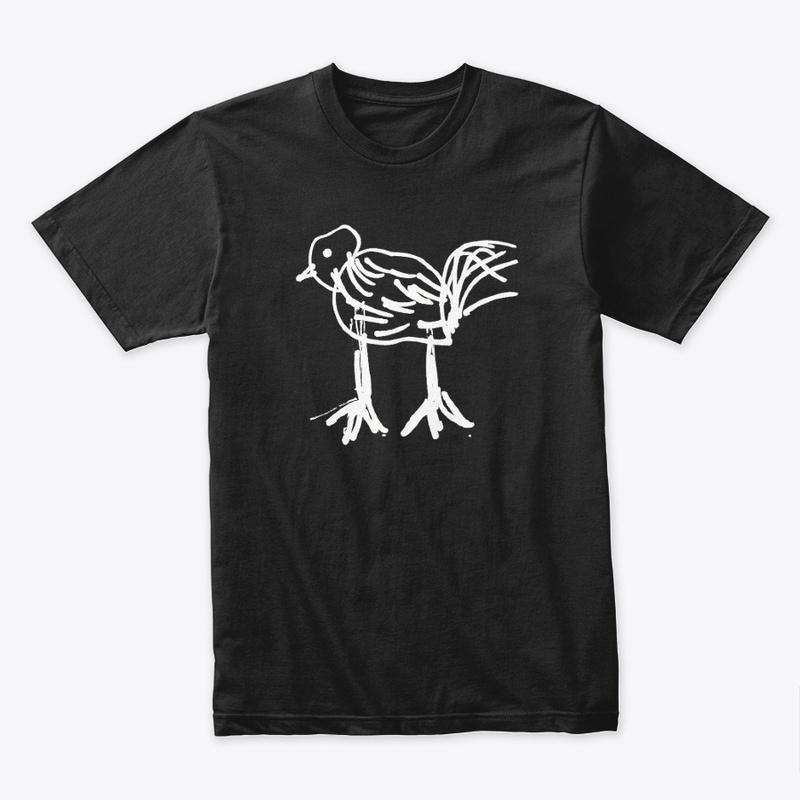 Realistic Chicken on a Shirt