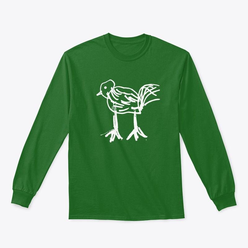 Realistic Chicken on a Shirt